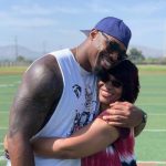 Tyron Smith and his wife