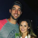Adam Wainwright with his wife Jenny Curry