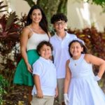 Asdrubal Cabrera's wife and kids