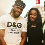 DeMarre Carroll with his sister DeSharne Carroll