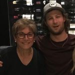 Gerrit Cole with his mother Sharon Cole