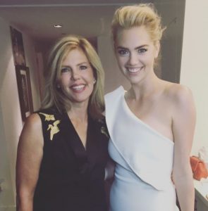 Kate Upton with his mother Shelley Upton
