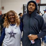 Lou Williams with his mother Janice Wofford