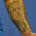 Yoenis Céspedes left hand tattoo 