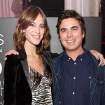 Alexa Chung with brother Dominic Chung