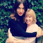 Alexa Chung with her mother Gillian