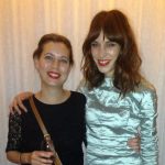 Alexa Chung with her sister Natalie Chung