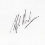 Alfred Molina signature