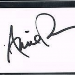 Annie Potts signature
