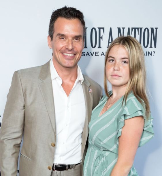 Antonio Sabato Jr With His Daughter Mina Bree Sabàto Celebrities Infoseemedia