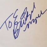 Bridget Moynahan signature