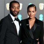 Chiwetel Ejiofor with his girlfriend Frances Aaternir