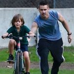 Colin Farrell with his son Henry Tadeusz Farrell