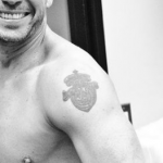Donnie Wahlberg's left arm tattoo