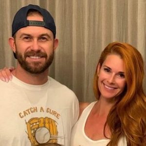 Evan Longoria with his wife Jaime Faith Edmondson | Celebrities
