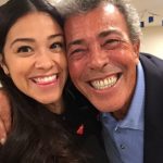 Gina Rodriguez with her father Genaro Rodriguez