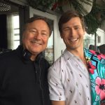 Glen Powell with his father Glen Powell Sr