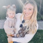 Hilary Duff with daughter Banks Violet Bair