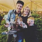 Hilary Duff with her husband and kids