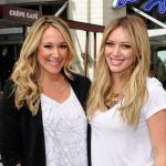 Hilary Duff with her sister Haylie Duff