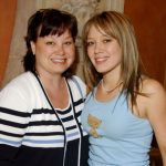 Hilary Duff with mother Susan Colleen