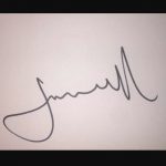 Jack Whitehall signature
