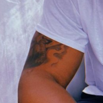 Jason Heyward's right arm tattoos