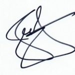 Jesse Spencer signature