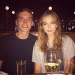 Jodie Comer with her brother Charlie Comer