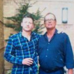 Josh Donaldson with his father Levon Donaldson