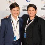 Julian Dennison with his brother Christian Dennison