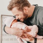Kellan Lutz with his daughter Ashtyn Lilly Lutz