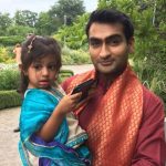 Kumail Nanjiani with his niece