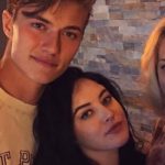 Lucky Blue Smith with sister Starlie Cheyenne