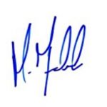 Michael Fassbender signature