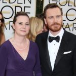Michael Fassbender with his sister Catherine Fassbender