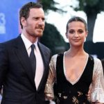 Michael Fassbender with wife Alicia Vikander