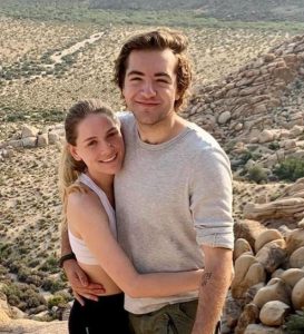 Michael Gandolfini with his girlfriend Ally Gorder