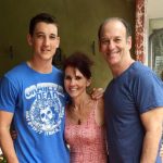 Miles Teller with his parents