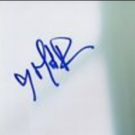 Missy Peregrym signature