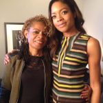 Naomie Harris with her mother Lisselle Kayla
