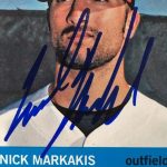 Nick Markakis Signature
