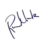 Rami Malek signature