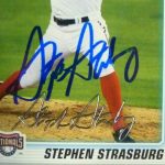 Stephen Strasburg signature