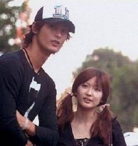 Yu Darvish with his ex-wife Saeko