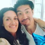Brian Tee with wife Mirelly Taylor