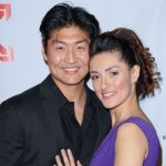 Brian Tee with wife Mirelly Taylor image
