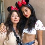 Cindy Kimberly with her mother