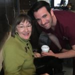 Colin Donnell with his mother Francoise Donnell