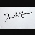 David McCallum signature